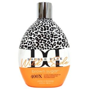 Brown Sugar Double Dark Wild Side 400X Ultra Dark Tanning Lotion 13.5oz Bronzer